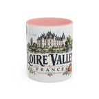 Loire Valley Mug, France Travel Souvenir, Bucket List Gift, Accent Ceramic Coffee Mug 11oz 15oz