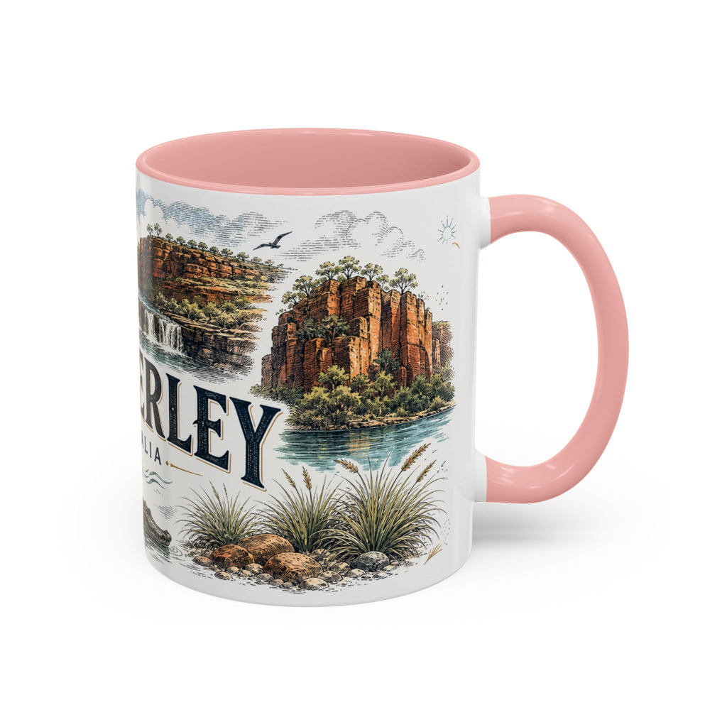 Kimberley Mug, Australia Travel Souvenir, Bucket List Gift, Accent Ceramic Coffee Mug 11oz 15oz