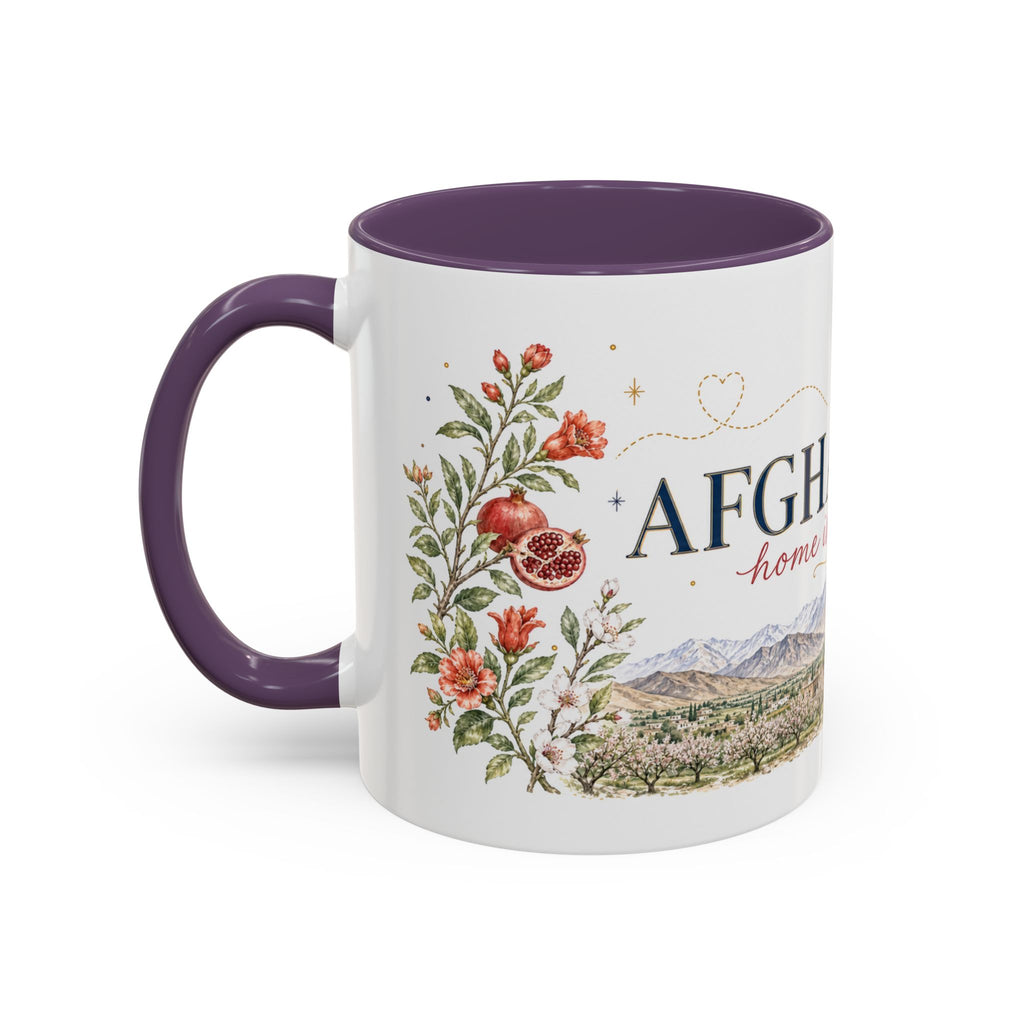 Afghanistan Home Country Mug | Moving Away Gift | Long Distance Friendship | 11 oz 15 oz Accent Mug