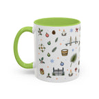 Charleston Christmas Mug | Watercolor City Souvenir, Holiday Travel Gift (11oz/15oz)