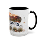 Flinders Ranges Mug, Australia Travel Souvenir, Bucket List Gift, Accent Ceramic Coffee Mug 11oz 15oz