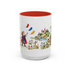 The Three Feathers Mug | Storybook Fairy Tale Accent Coffee Mug | EveryLegend