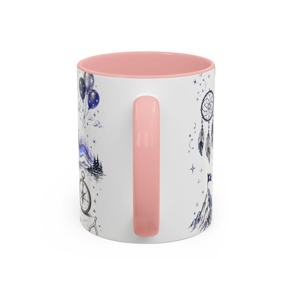 Dream Big Coffee Mug | Class of 2026 Graduation Gift | Accent Color Ceramic 11oz 15oz