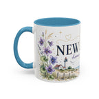 New Jersey Home State Mug | Moving Away Gift | Long Distance Friendship Coffee Cup | 11oz 15oz Accent Mug