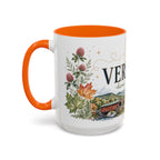 Vermont Home State Mug | Moving Away Gift | Long Distance Friendship Coffee Cup | 11oz 15oz Accent Mug