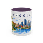 Angola Coffee Mug | Travel Souvenir Accent Mug | Place Gift Ceramic Cup 11oz 15oz
