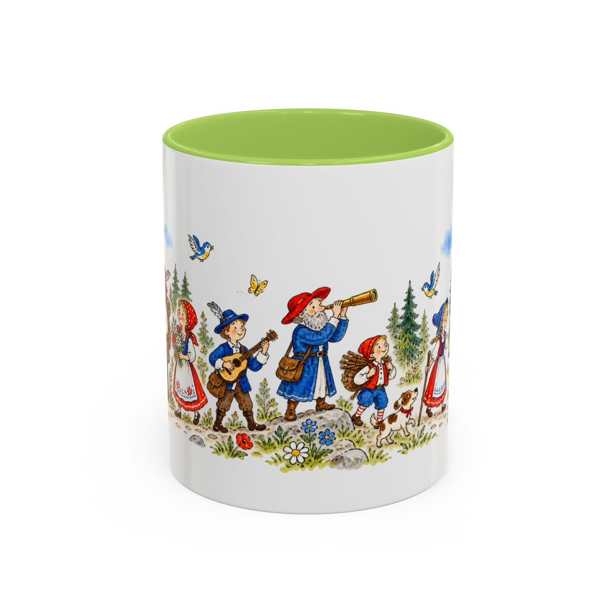 The Six Servants Mug | Storybook Fairy Tale Accent Coffee Mug | EveryLegend