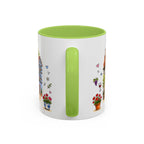 Kaysersberg Illustrated Travel Mug | France Souvenir Accent Coffee Mug | 11oz 15oz Ceramic Cup