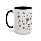 Florence Christmas Mug | Watercolor City Souvenir | Ceramic Coffee Cup (11oz 15oz)