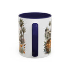 Riverside Coffee Mug | United States Travel Souvenir | Vintage Illustrated City Gift | 11 oz 15 oz Accent Mug