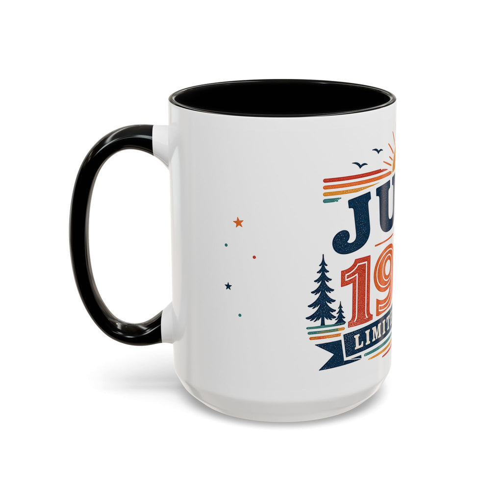 Custom Retro Birthday Mug | Personalized Month Year Gift (11oz 15oz)