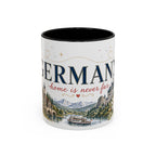 Germany Home Country Mug | Moving Away Gift | Long Distance Friendship | 11 oz 15 oz Accent Mug