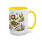 Mesa Illustrated Travel Mug | City Souvenir Accent Coffee Mug | 11oz 15oz Ceramic Cup