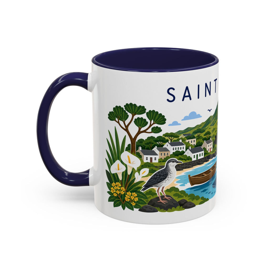 Saint Helena Coffee Mug | Travel Souvenir Accent Mug | Country Gift Ceramic Cup 11oz 15oz