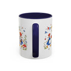 Storybook Cottage Breakfast Mug | Hand Painted Fairy Tale Accent Coffee Mug