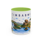 Zimbabwe Coffee Mug | Travel Souvenir Accent Mug | Place Gift Ceramic Cup 11oz 15oz
