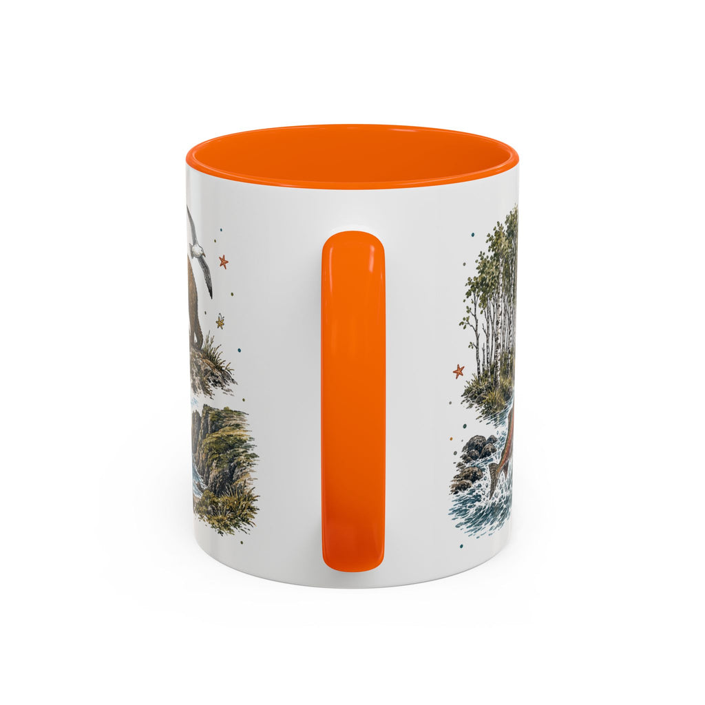 Kamchatka Peninsula Mug, Russia Travel Souvenir, Bucket List Gift, Accent Ceramic Coffee Mug 11oz 15oz