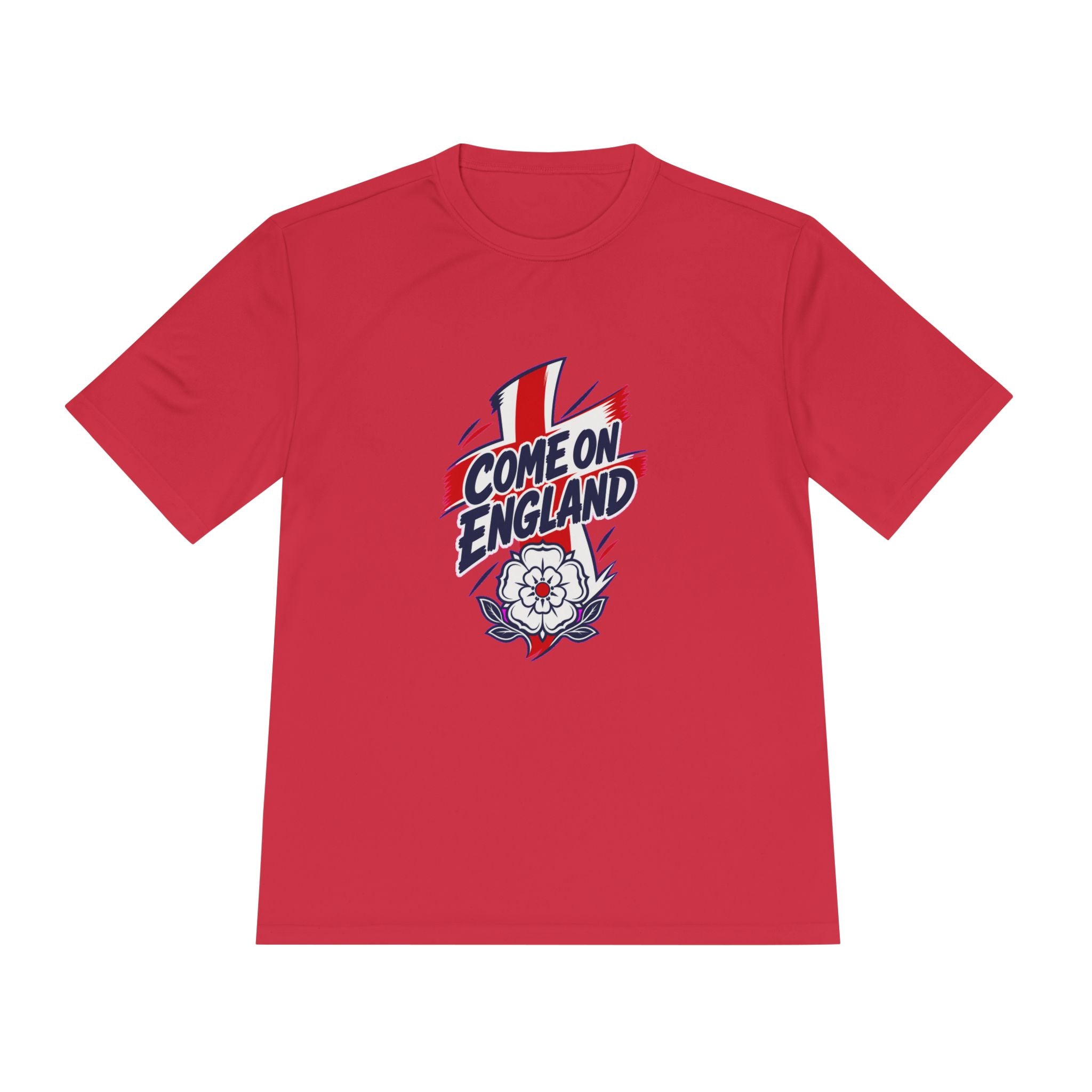 England Soccer Fan Tee, Come On England Sport Shirt