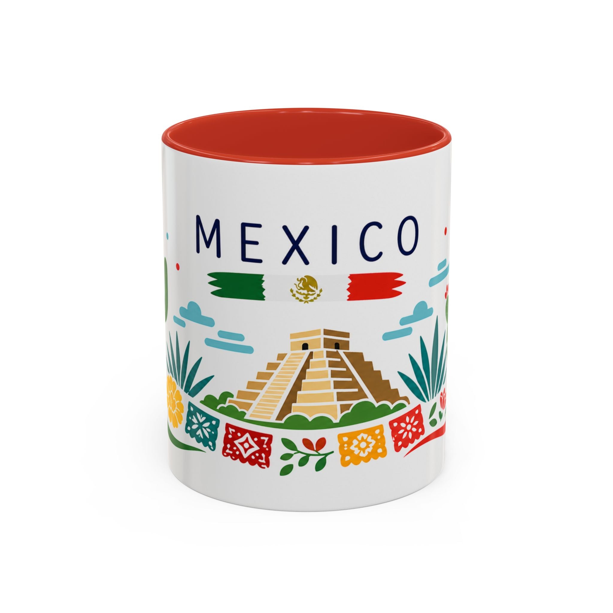 Mexico Coffee Mug | Travel Souvenir Accent Mug | Country Gift Ceramic Cup 11oz 15oz