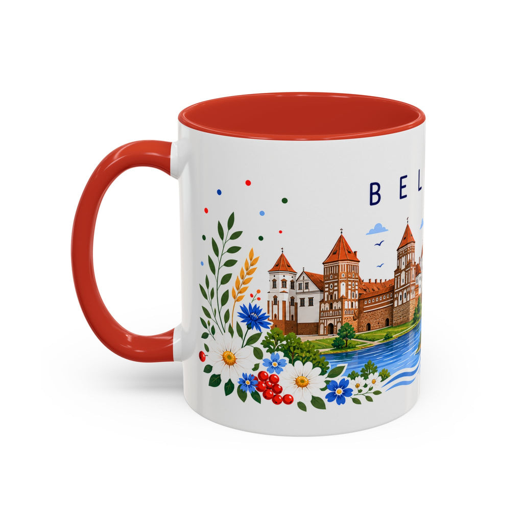 Belarus Coffee Mug | Travel Souvenir Accent Mug | Place Gift Ceramic Cup 11oz 15oz