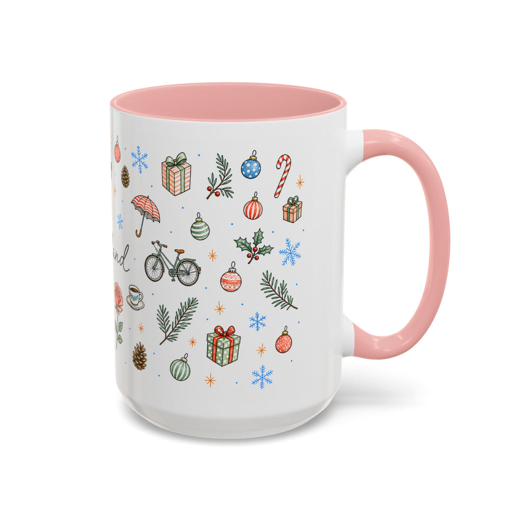 Portland Christmas Watercolor Mug | City Souvenir Coffee Cup (11oz 15oz)