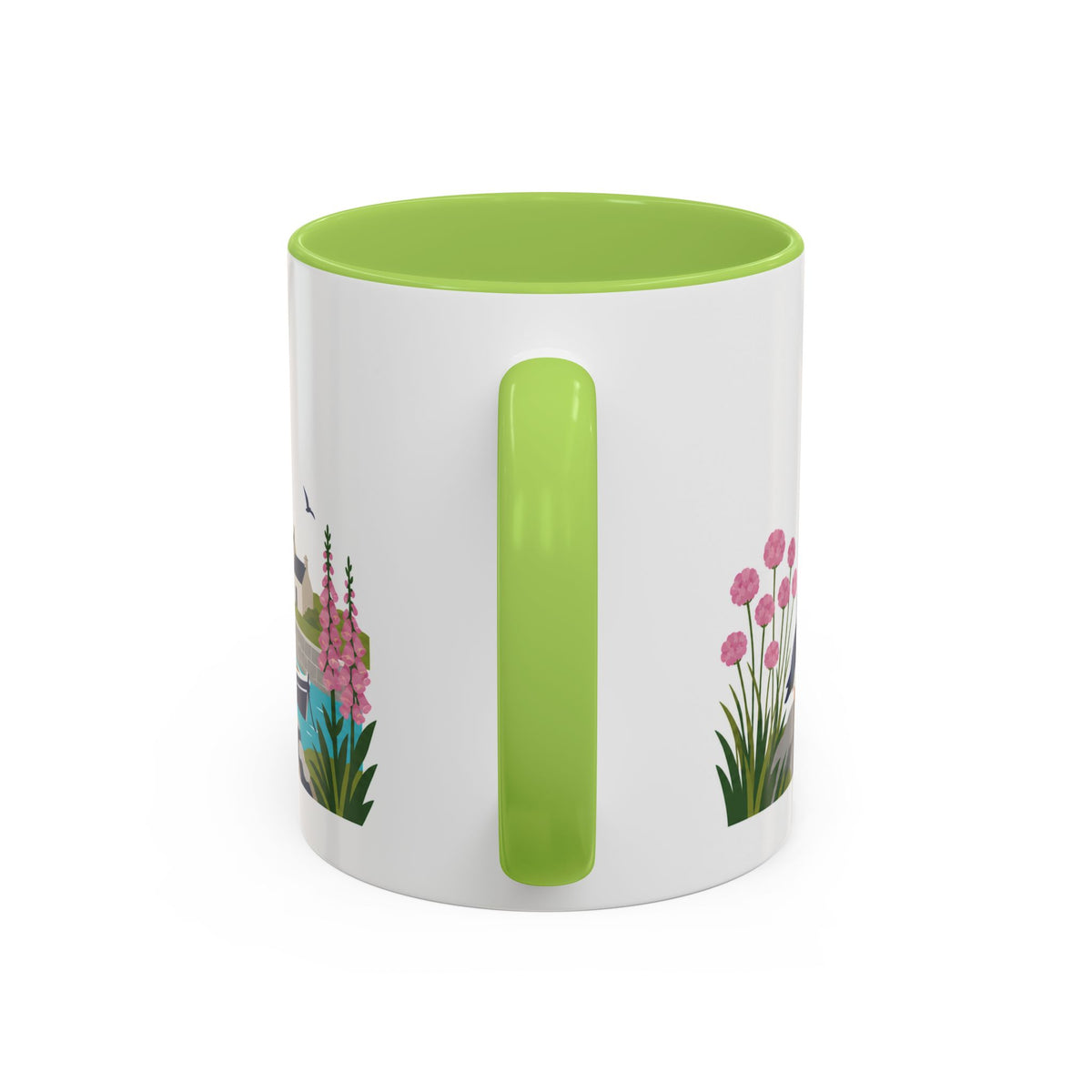 Guernsey Coffee Mug | Travel Souvenir Accent Mug | Country Gift Ceramic Cup 11oz 15oz