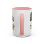 Raleigh Illustrated Travel Mug | City Souvenir Accent Coffee Mug | 11oz 15oz Ceramic Cup