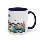 Guernsey Coffee Mug | Travel Souvenir Accent Mug | Country Gift Ceramic Cup 11oz 15oz