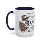 Rann of Kutch Mug, India Travel Souvenir, Bucket List Gift, Accent Ceramic Coffee Mug 11oz 15oz