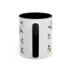 Indiana Peony Mug, State Flower Floral Coffee Cup, 11oz Botanical Gift