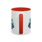 Voyageurs National Park Coffee Mug | Solid Color Block Park Souvenir | 11oz 15oz Accent Mug