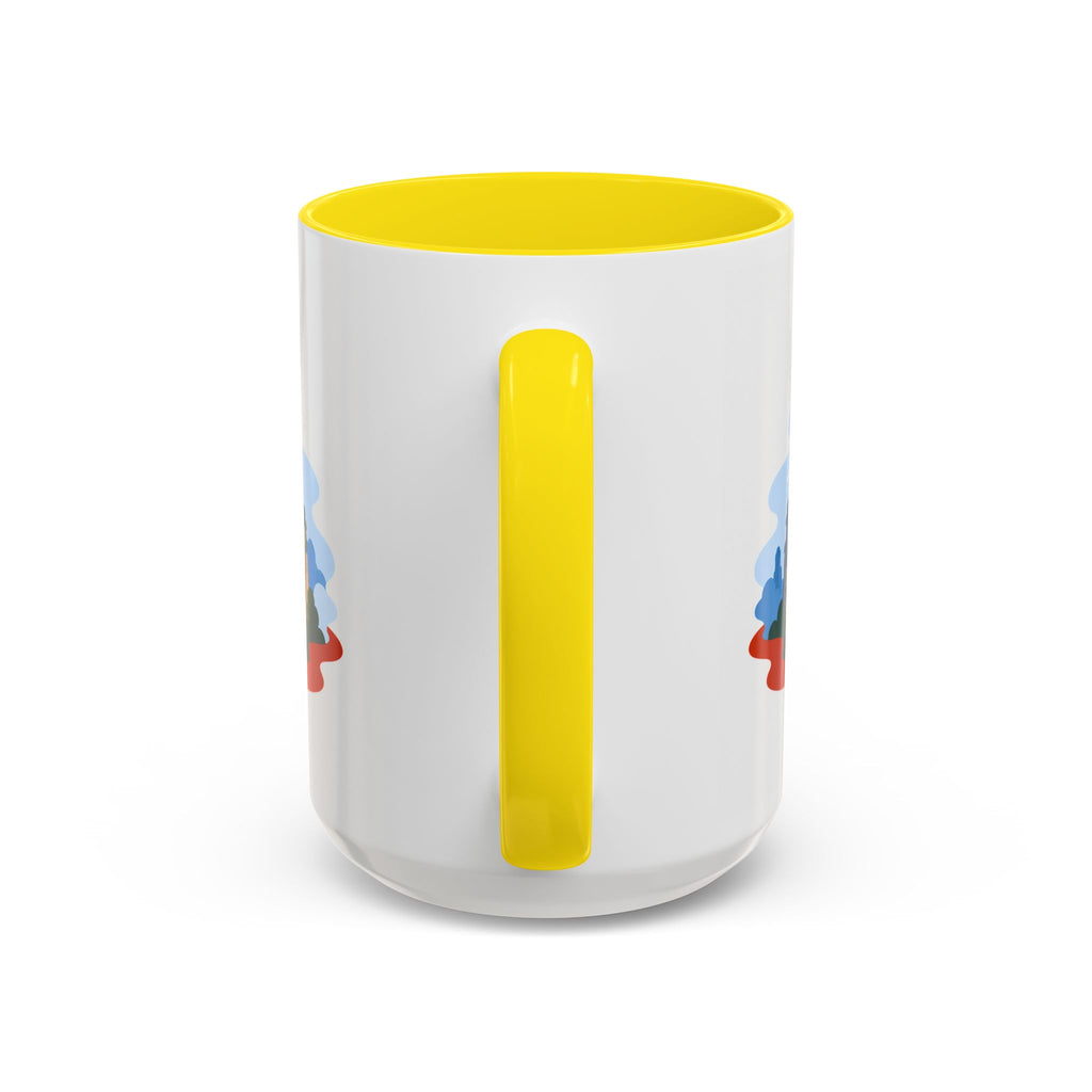 Zhangjiajie Coffee Mug | Travel Destination Souvenir Gift | Accent Color Ceramic 11oz 15oz