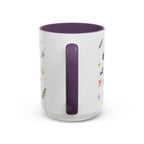 Big Sur Christmas Mug | Watercolor Travel Souvenir | Holiday Gift | Accent Ceramic Coffee Cup 11oz 15oz
