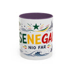 Senegal Soccer Coffee Mug | World Cup Fan Gift | Accent Color Ceramic 11oz 15oz Match Day Cup