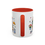 Volendam Illustrated Travel Mug | Netherlands Souvenir Accent Coffee Mug | 11oz 15oz Ceramic Cup
