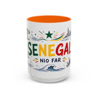Senegal Soccer Coffee Mug | World Cup Fan Gift | Accent Color Ceramic 11oz 15oz Match Day Cup