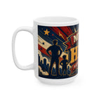 My Dad Is My Hero Father's Day Coffee Mug | Dad Gift | Ceramic 11oz 15oz Cup