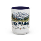 Fairy Meadows Mug, Pakistan Travel Souvenir, Bucket List Gift, Accent Ceramic Coffee Mug 11oz 15oz
