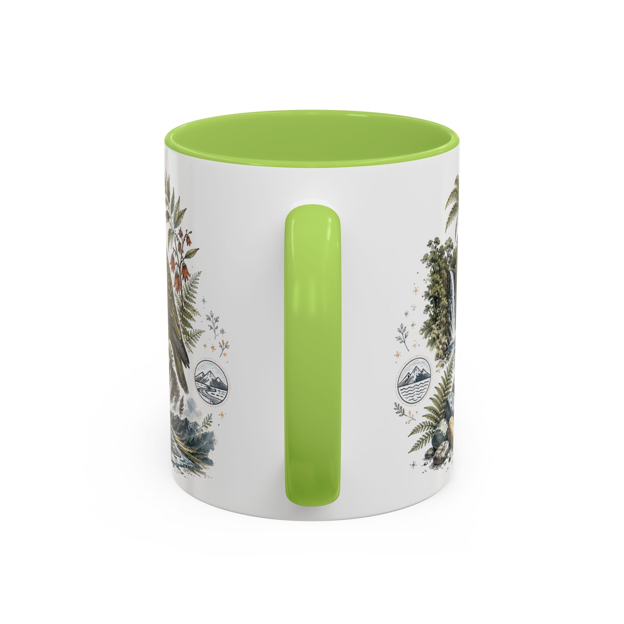 Franz Josef Glacier Mug, New Zealand Travel Souvenir, Bucket List Gift, Accent Ceramic Coffee Mug 11oz 15oz