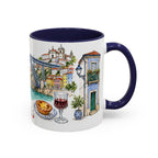 Porto Illustrated Travel Mug | City Souvenir Accent Coffee Mug | 11oz 15oz Ceramic Cup