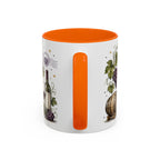 Cape Winelands Coffee Mug | Travel Destination Souvenir Gift | Accent Color Ceramic 11oz 15oz