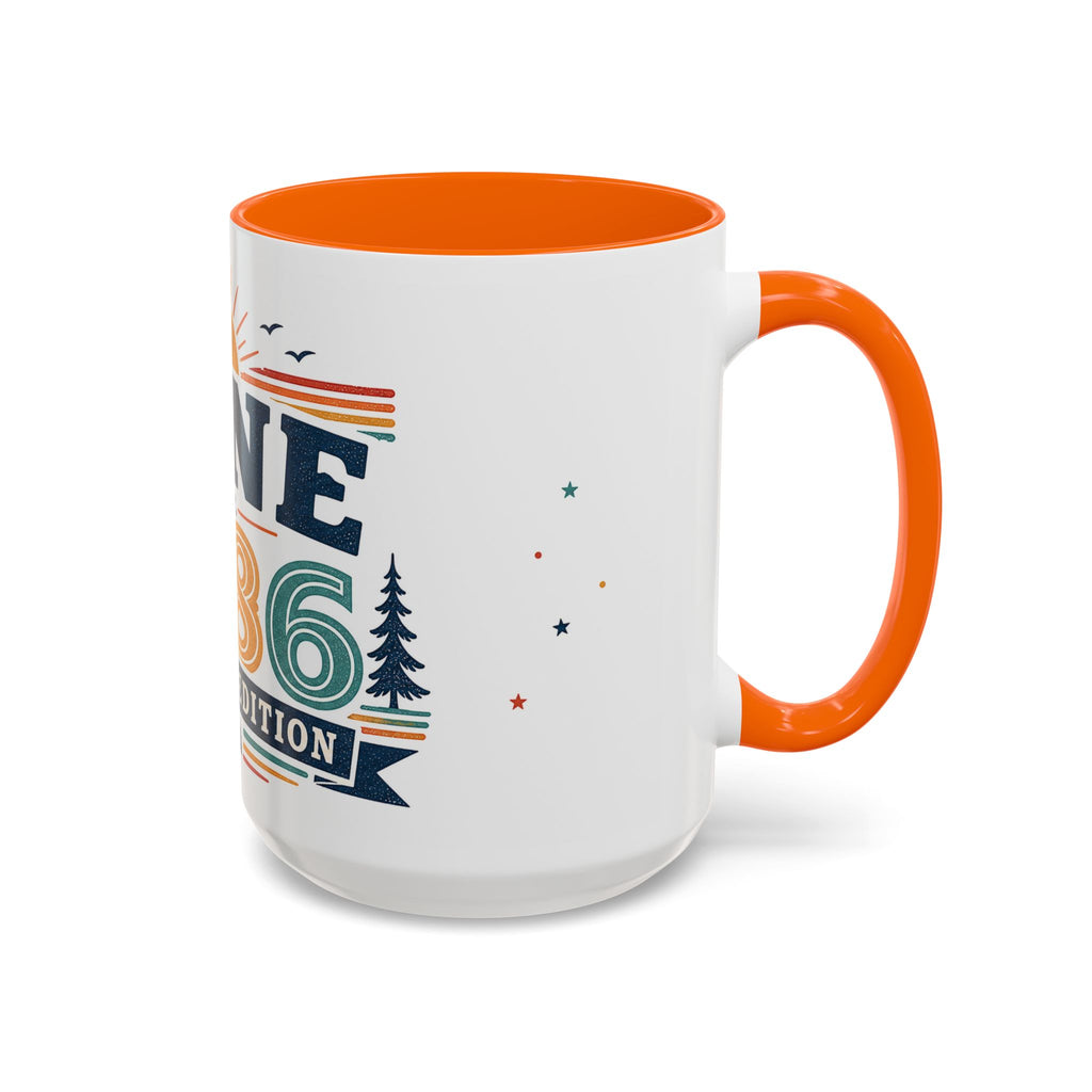 Custom Retro Birthday Mug | Personalized Month Year Gift (11oz 15oz)