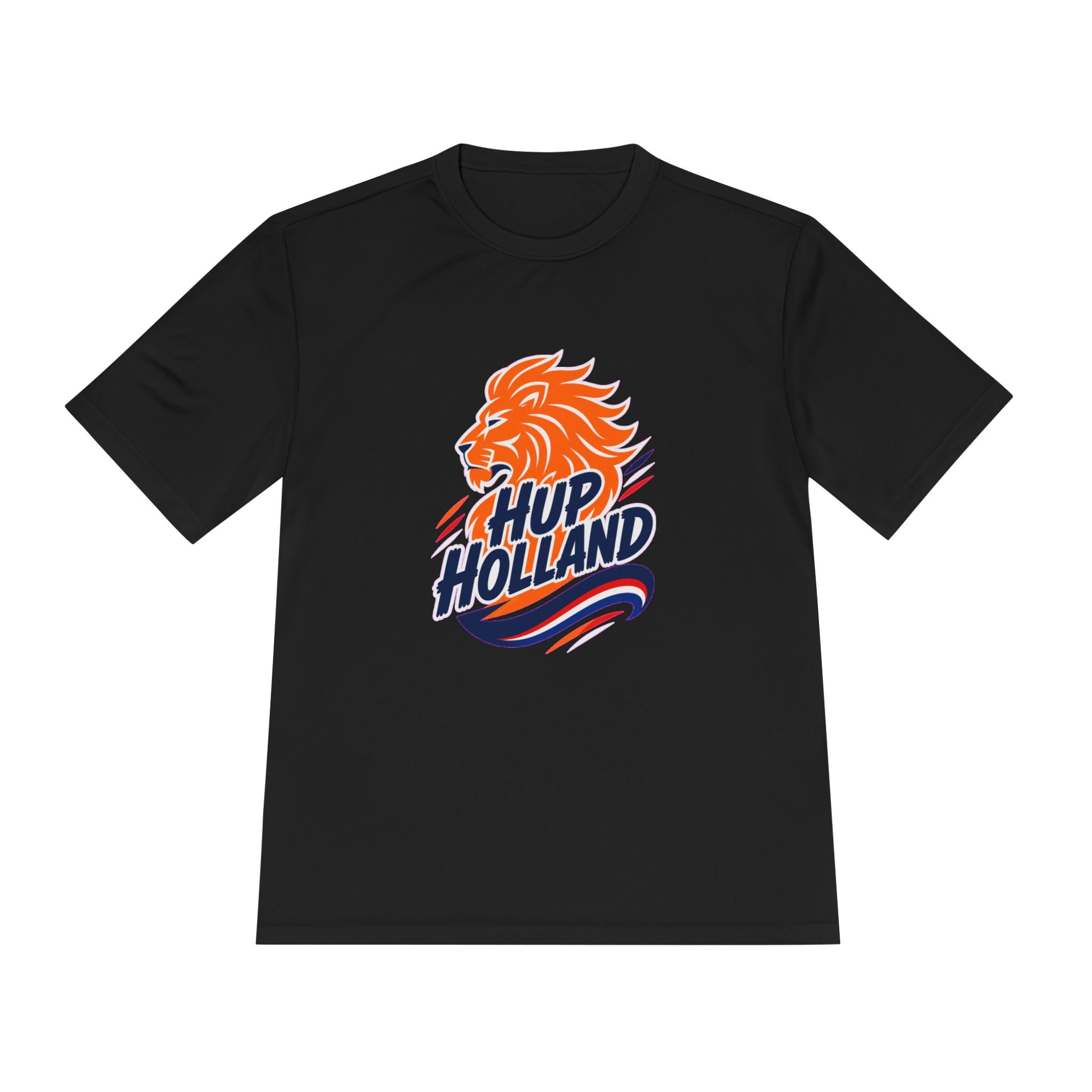 Hup Holland Netherlands Soccer Fan Shirt, Moisture Wicking Sport Tee