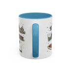 Berlin Coffee Mug | Germany Souvenir Travel Gift | Accent Color Ceramic 11oz 15oz
