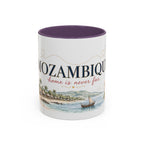 Mozambique Home Country Mug | Moving Away Gift | Long Distance Friendship | 11 oz 15 oz Accent Mug