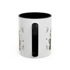 Grandma's Garden Of Love Coffee Mug | Gift From Grandkids | Accent Color Ceramic 11oz 15oz
