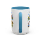 Wichita Illustrated Travel Mug | City Souvenir Accent Coffee Mug | 11oz 15oz Ceramic Cup