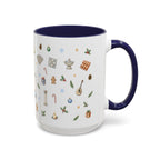 Rome Christmas Mug | Watercolor City Souvenir | Ceramic Coffee Cup