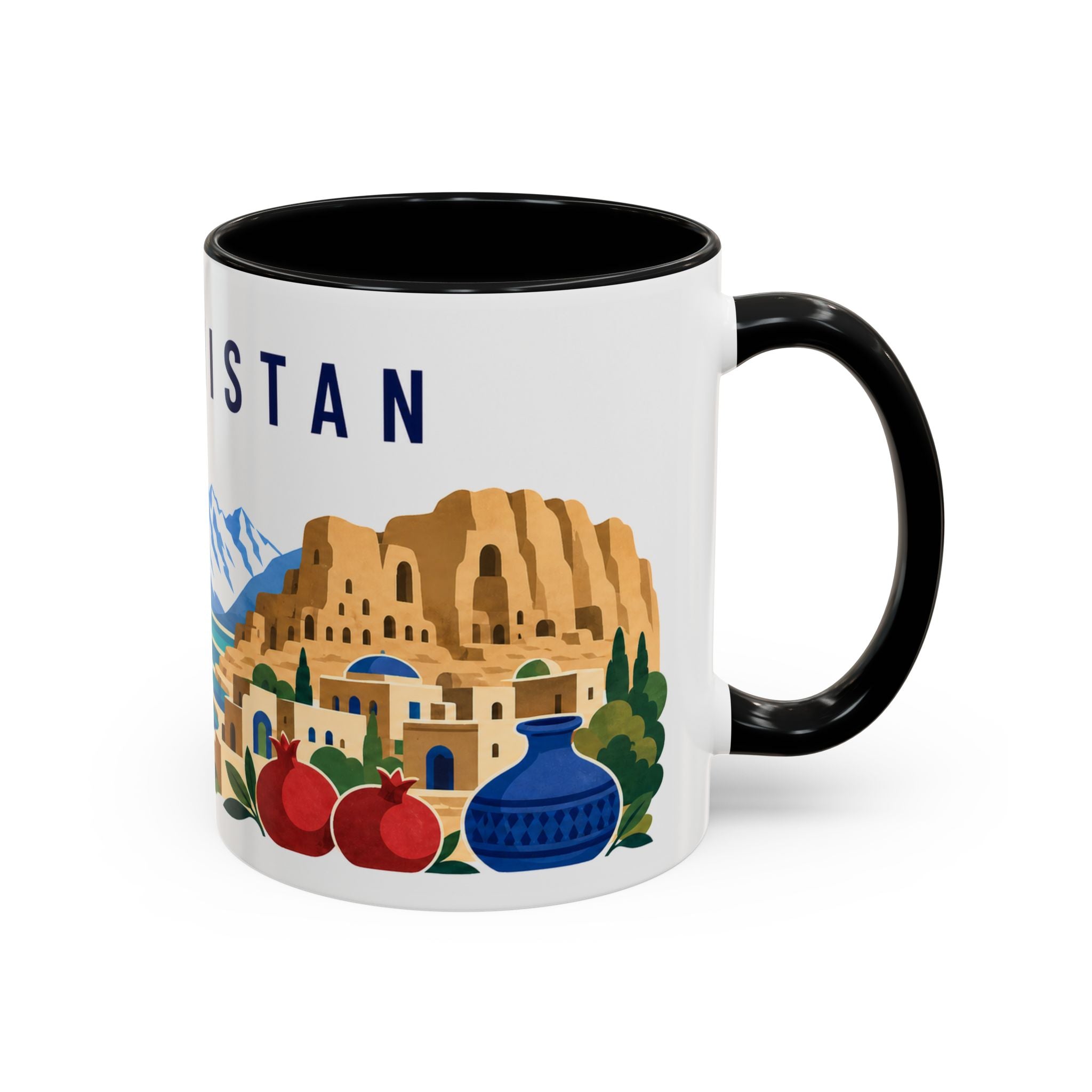 Afghanistan Coffee Mug | Travel Souvenir Accent Mug | Country Gift Ceramic Cup 11oz 15oz