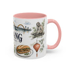 Da Nang Coffee Mug | Vietnam Travel Souvenir | Vintage Illustrated City Gift | 11 oz 15 oz Accent Mug